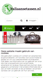 Mobile Screenshot of italiaansetassen.nl